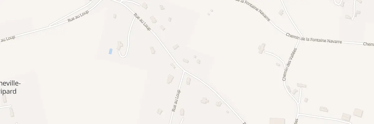 Plan du 5146 Rue aux Loups à Manneville-la-Pipard