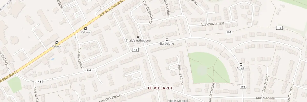 Plan du 96 Rue du Villaret au Mans