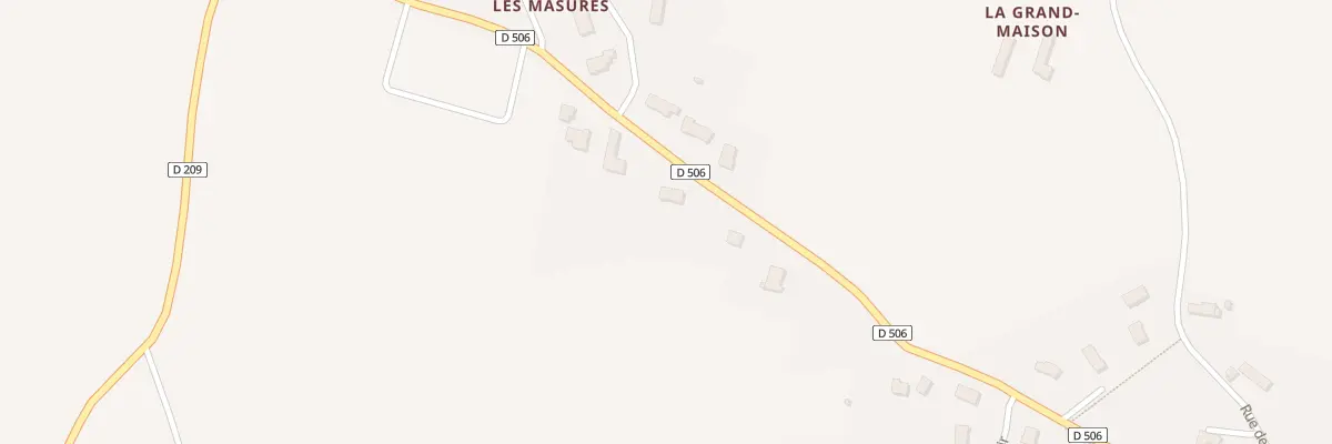 Plan du 783 Rue de la Vezone à Neuilly-le-Bisson
