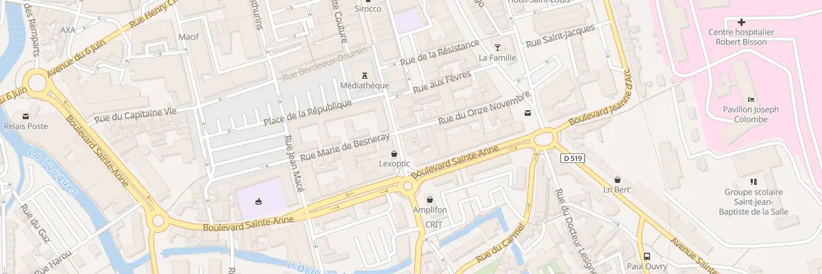 Plan du 29 Rue du 11 Novembre à Lisieux