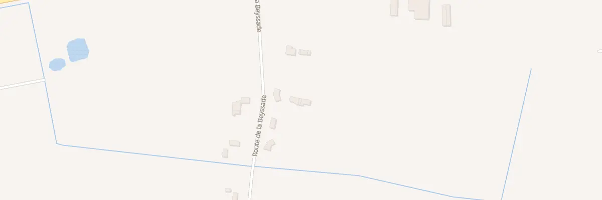 Plan du 5001 La Beyssade à Saint-Martial-d’Artenset