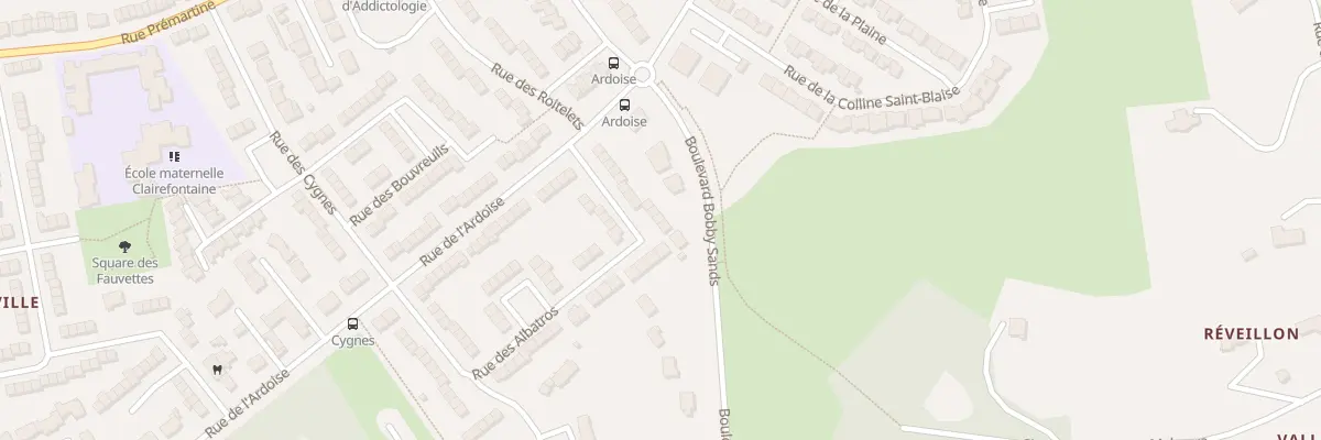 Plan du 40 Rue des Albatros au Mans