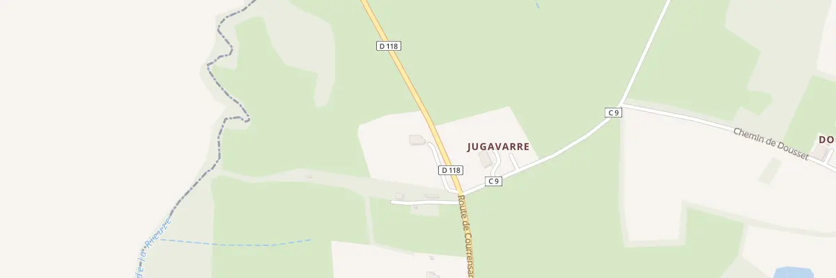Plan du 771 Rte de Courrensan à Lannepax