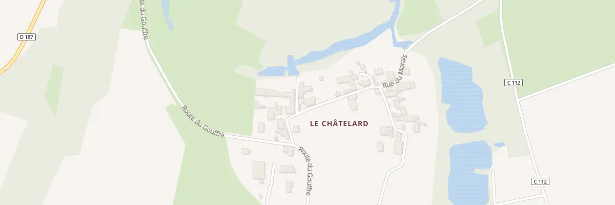 Plan du 18 Rue du Chatelard à Puyréaux