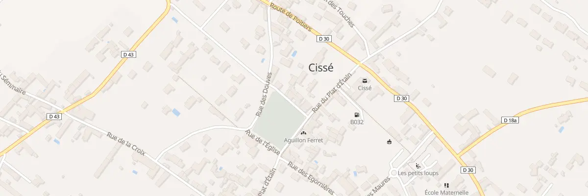 Plan du 4 Rue de la Tour à Cissé