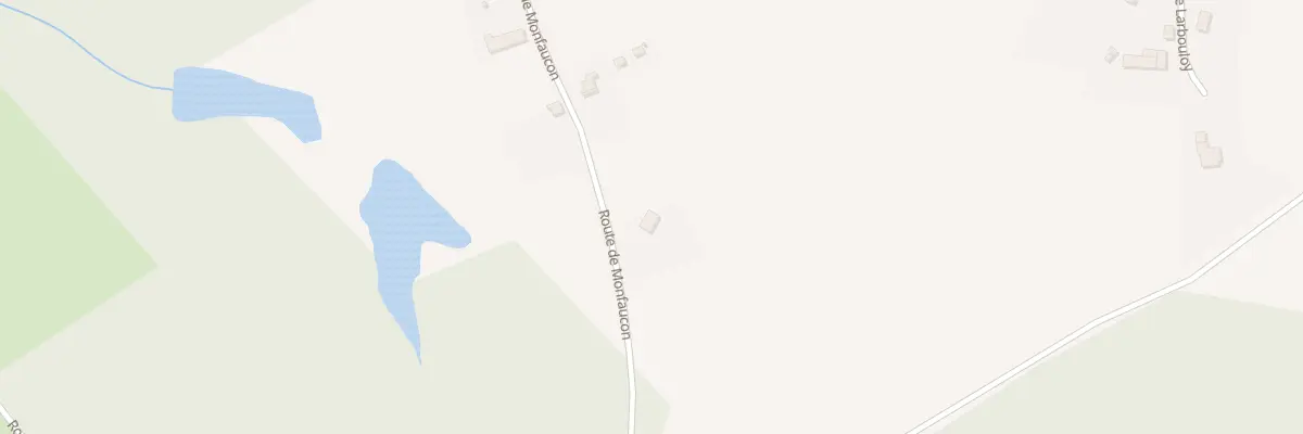 Plan du 577 Rte de Monfaucon à Saint-Géraud-de-Corps