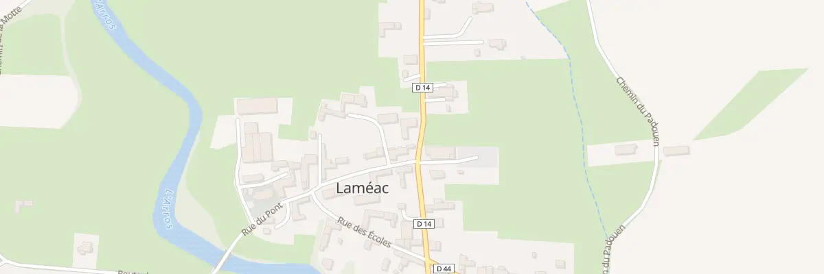 Plan du 17 Av du Val d’Arros à Laméac