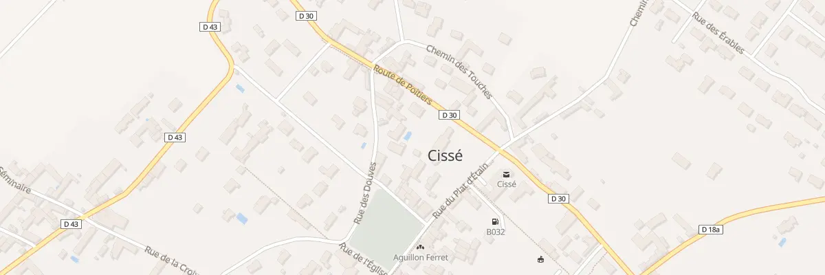 Plan du 14 Rue des Douves à Cissé