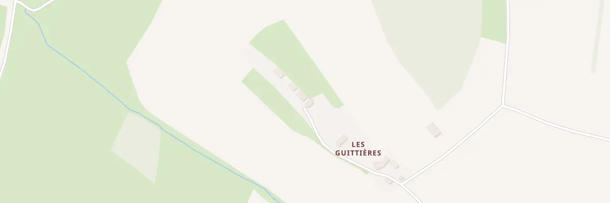 Plan du 5010 Les Guittieres à Sarcé