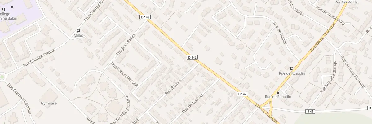 Plan du 328 Rue de Ruaudin au Mans