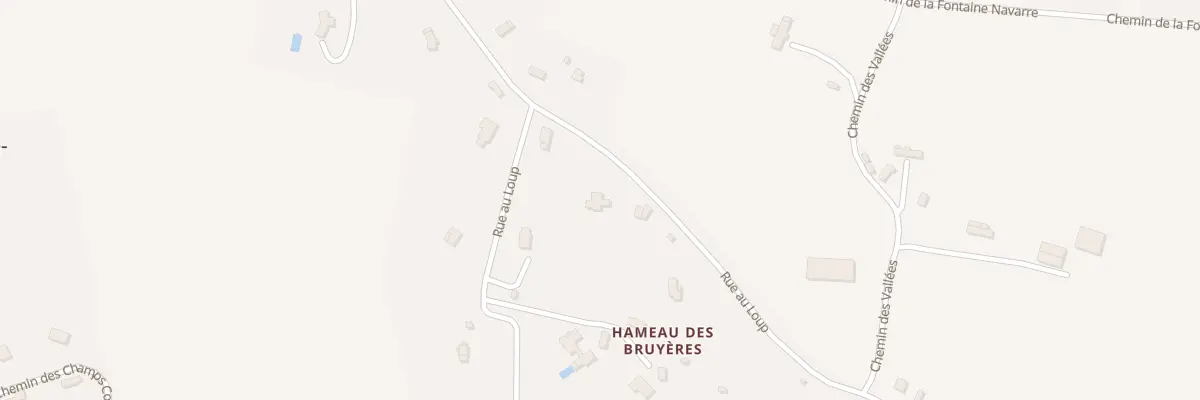 Plan du 726 Rue au Loup à Manneville-la-Pipard