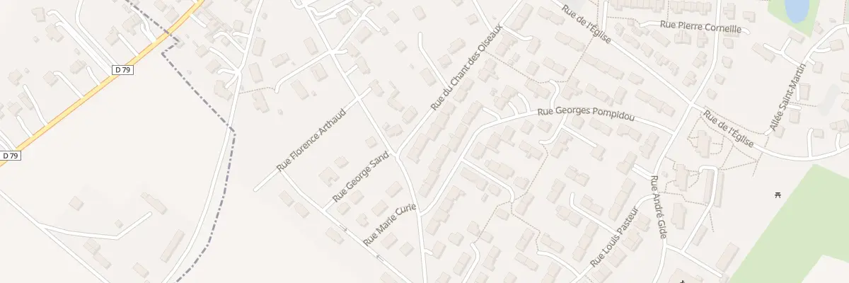 Plan du 25 Rue du Chant des Oiseaux à Turretot