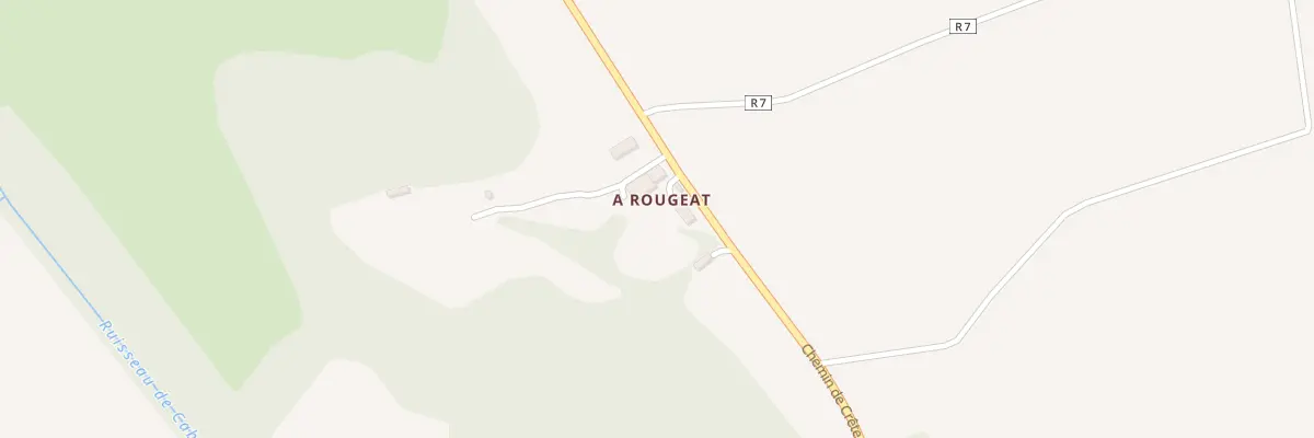Plan du 5029 A Rougeat à Monlezun