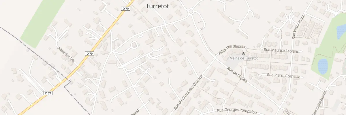 Plan du 2T Rue du Chant des Oiseaux à Turretot