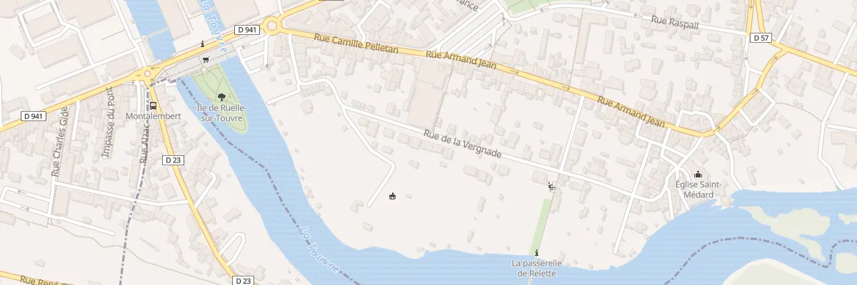 Plan du 230 Rue de la Vergnade à Ruelle-sur-Touvre