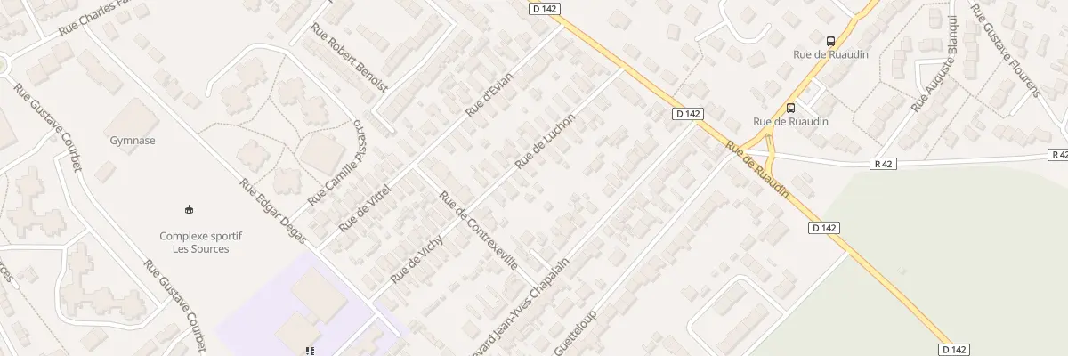 Plan du 17 Rue de Luchon au Mans