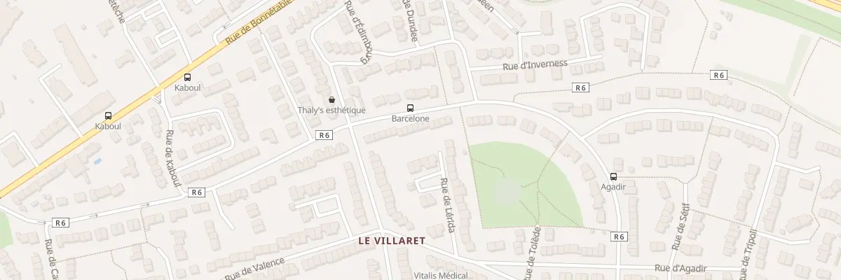 Plan du 112 Rue du Villaret au Mans