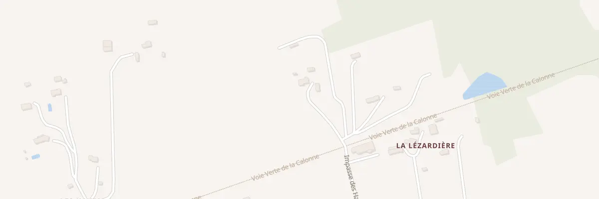 Plan du 186 Imp des Hauts de Surville à Surville