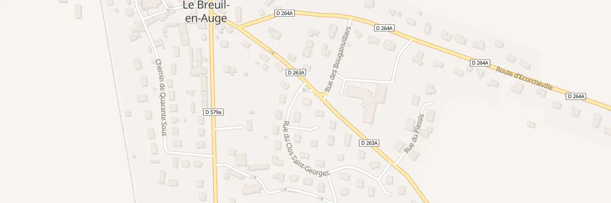 Plan du 5262 Lot St Georges au Breuil-en-Auge