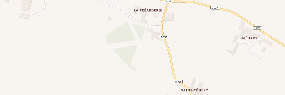 Plan du 58 Le Carrefour à Aunou-sur-Orne
