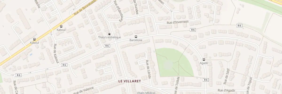 Plan du 114 Rue du Villaret au Mans