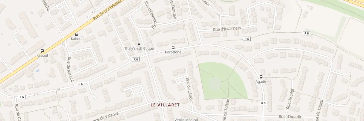Plan du 116 Rue du Villaret au Mans