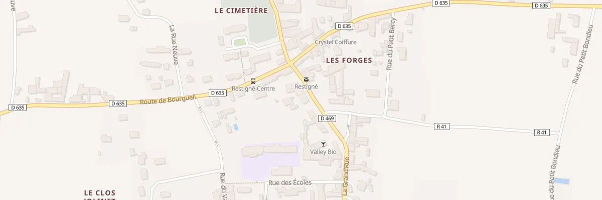 Plan du 31B Grand Rue à Restigné