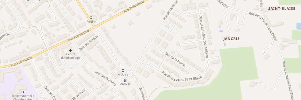 Plan du 2 Rue de la Plaine au Mans