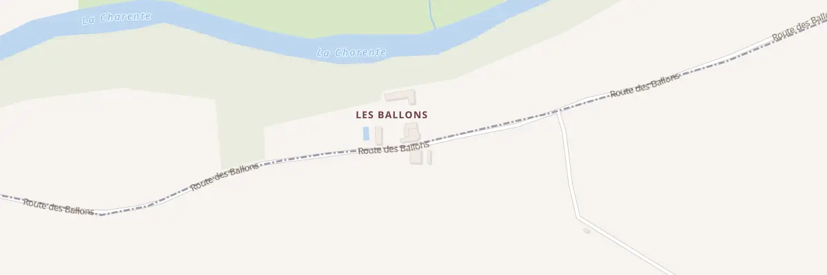 Plan du 5087 Les Ballons à Condac