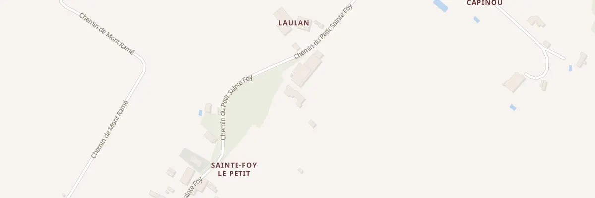 Plan du 115 Chem du Petit Sainte Foy à Duras