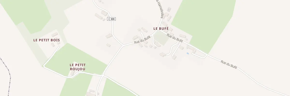 Plan du 11 Rue du Bufé à Lublé