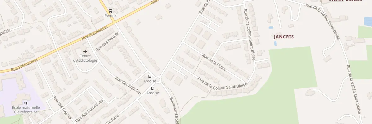 Plan du 5 Rue de la Colline Saint Blaise au Mans