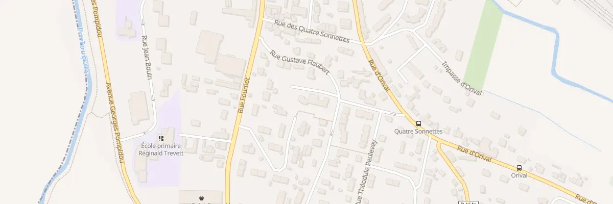 Plan du 2 Rue Pierre Curie à Lisieux