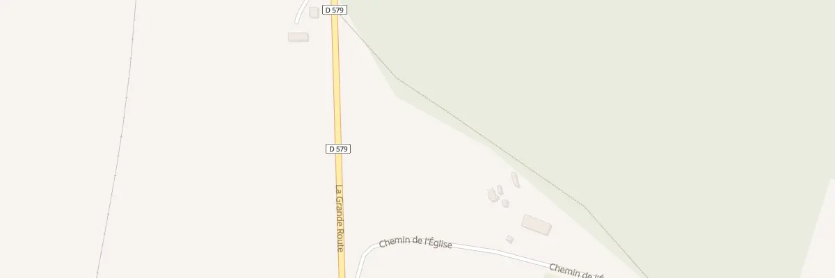 Plan du 1066 Chem de l’Église à Norolles