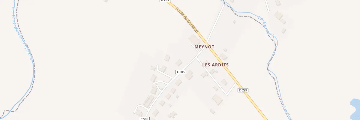 Plan du 49 Rte de Birac à Longueville
