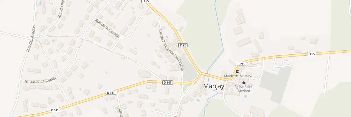 Plan du 5 Rue de l’Ancienne Horlogerie à Marçay