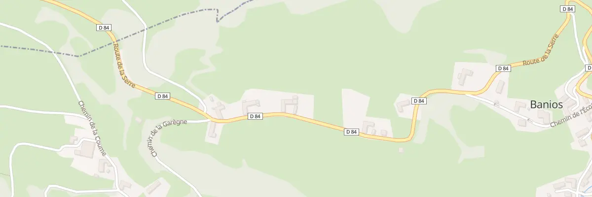Plan du 5006 Lasserre à Banios