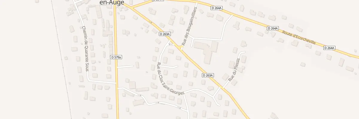 Plan du 5271 Lot Saint Georges au Breuil-en-Auge