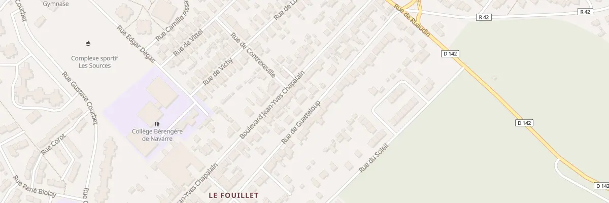 Plan du 157 Rue de Guetteloup au Mans