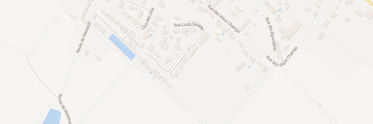 Plan du 13 Rue Louis Daudin à Cissé