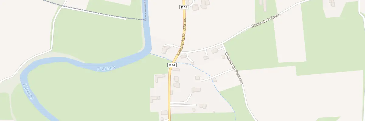 Plan du 2 Rte du Tremont à Laméac