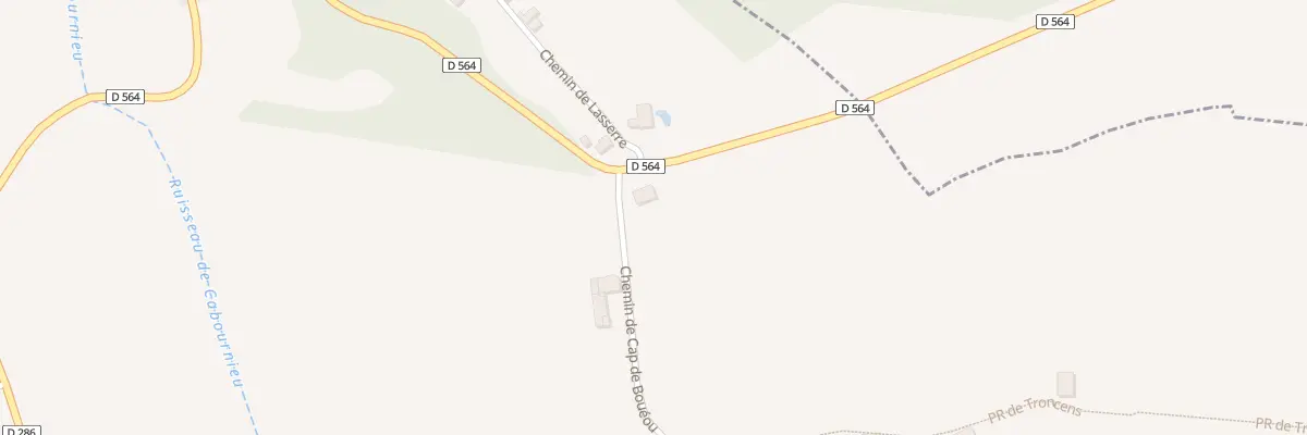 Plan du 5081 La Segue à Troncens