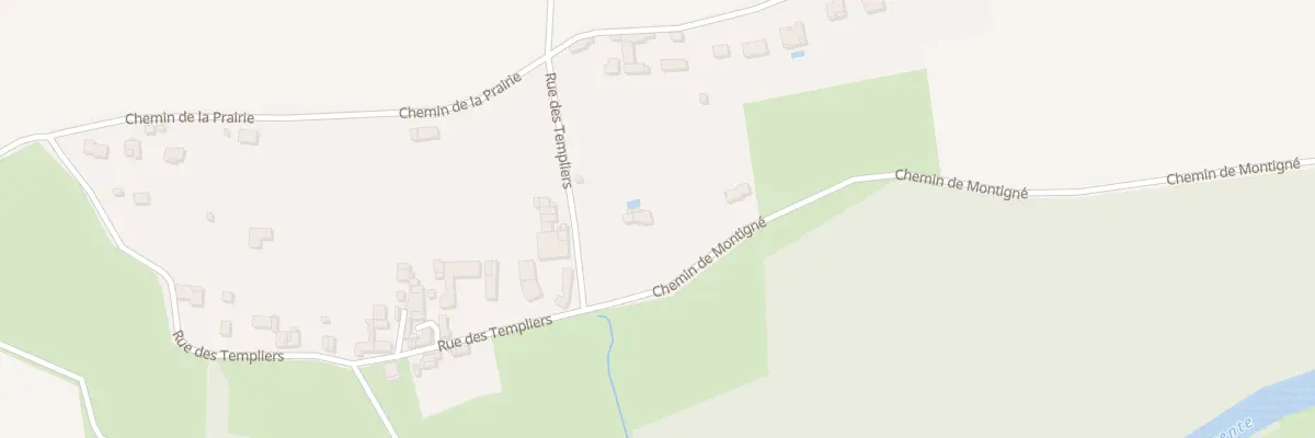 Plan du 1 Che de Montigné à Condac
