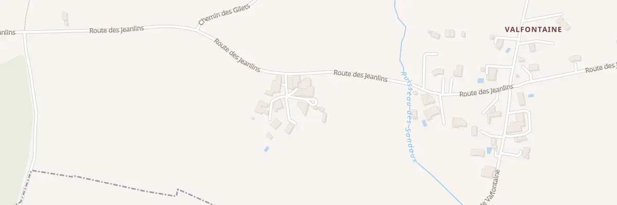 Plan du 50 Les Ormeaux à Margueron