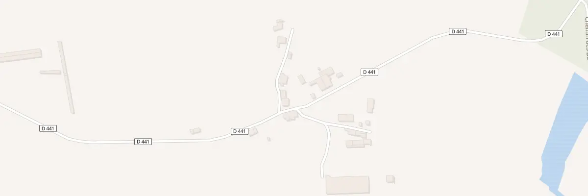 Plan du 262 Rte de la Faisanderie à Ronsenac