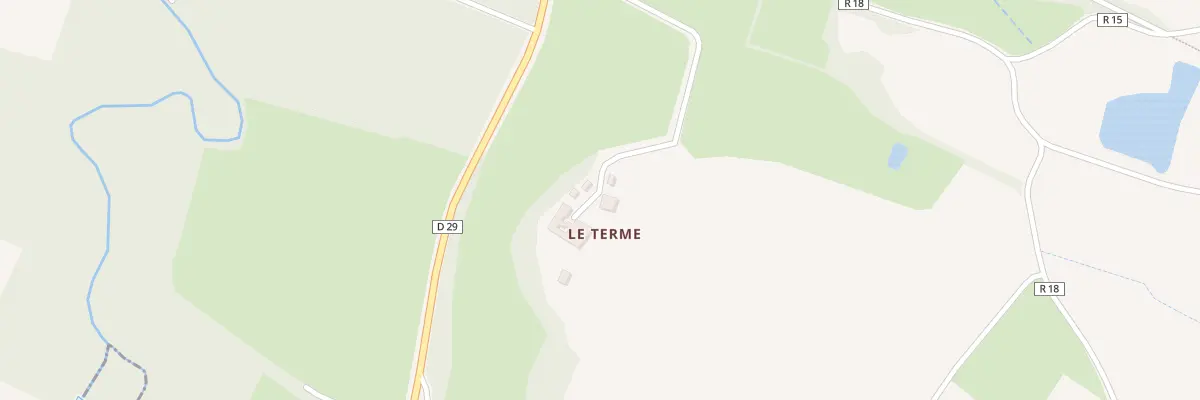 Plan du 1647 Rte de Montréal à Fourcès