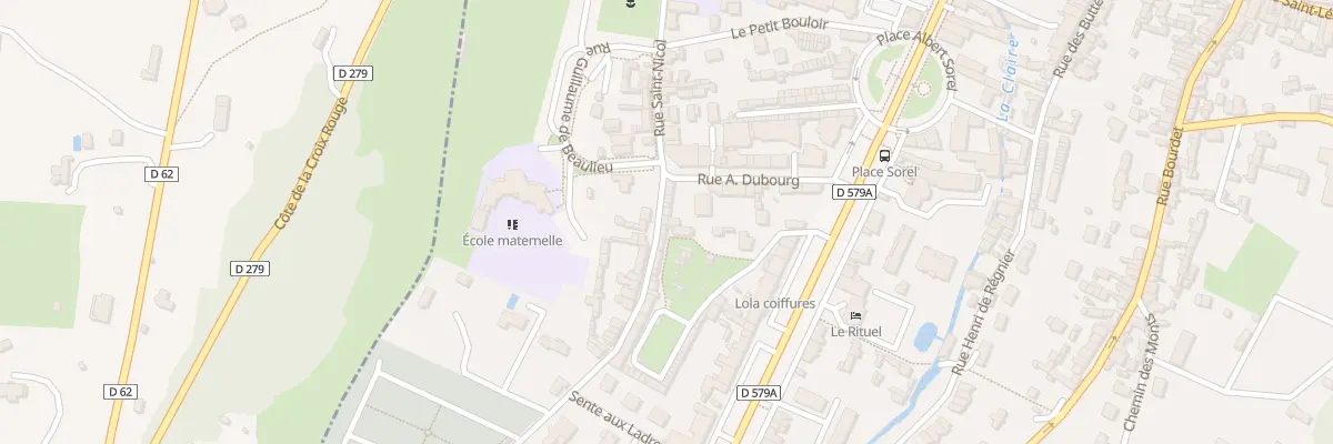 Plan du 39 Rue Saint-Nicol à Honfleur