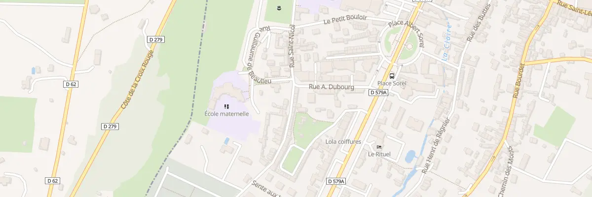 Plan du 35 Rue Saint-Nicol à Honfleur