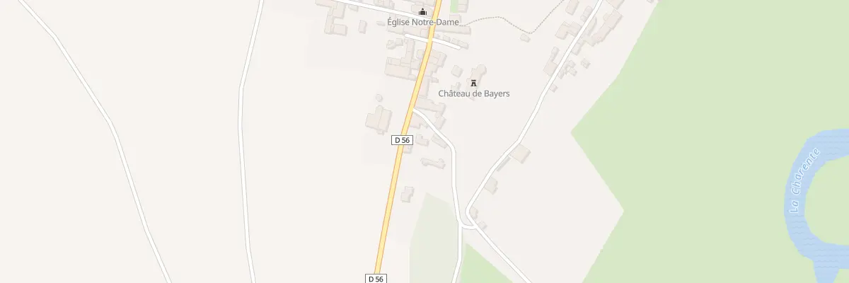 Plan du 17 Rue Haute à Aunac-sur-Charente
