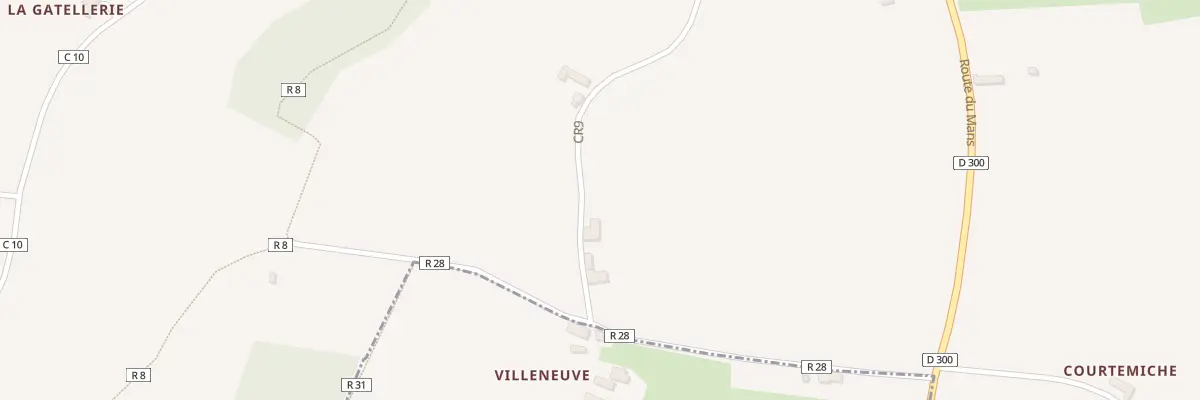 Plan du 5494 Che de Villeneuve à Ballon-Saint Mars
